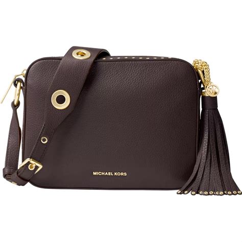 michael kors brooklyn camera bag uk|mk Brooklyn large leather satchel.